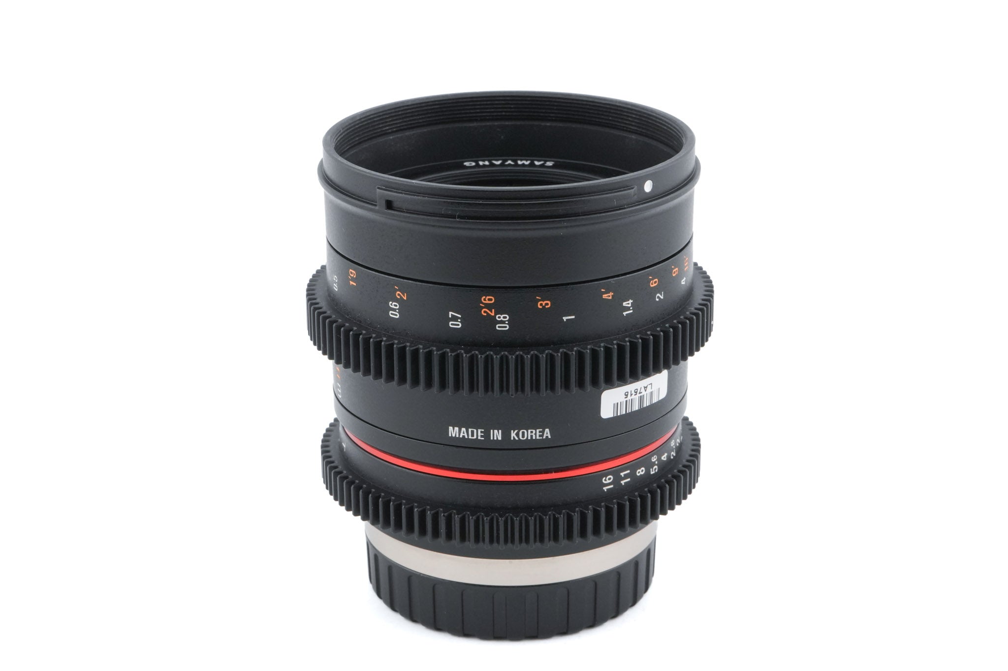 Samyang 50mm T1.3 AS UMC CS