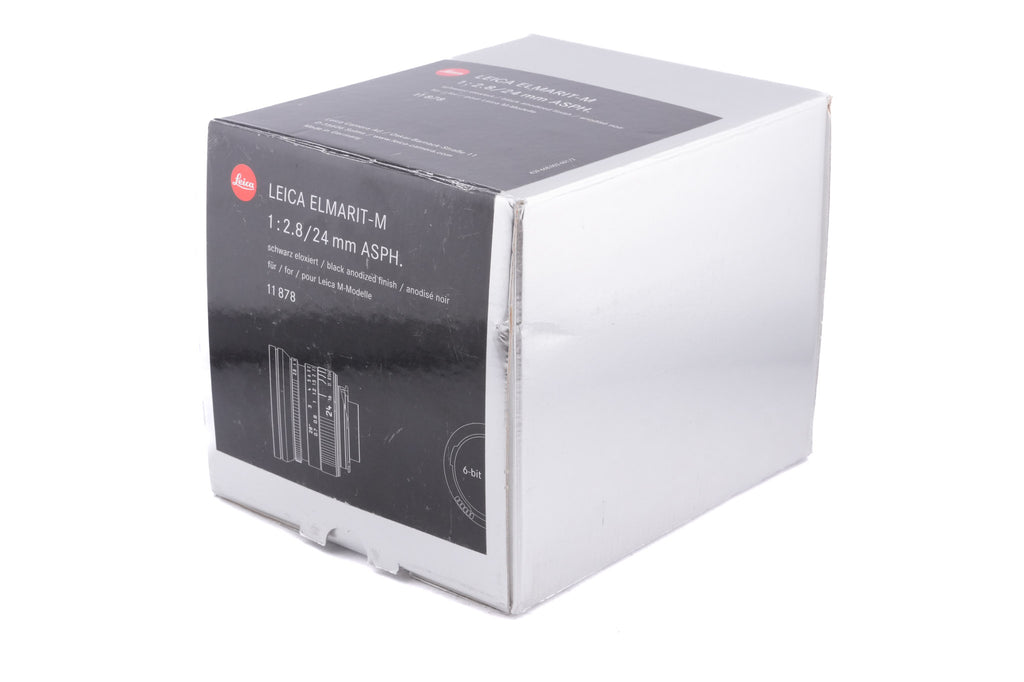 Leica 24mm f2.8 Elmarit-M ASPH. (Black, 11878)