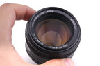 Minolta 50mm f1.2 MD Rokkor