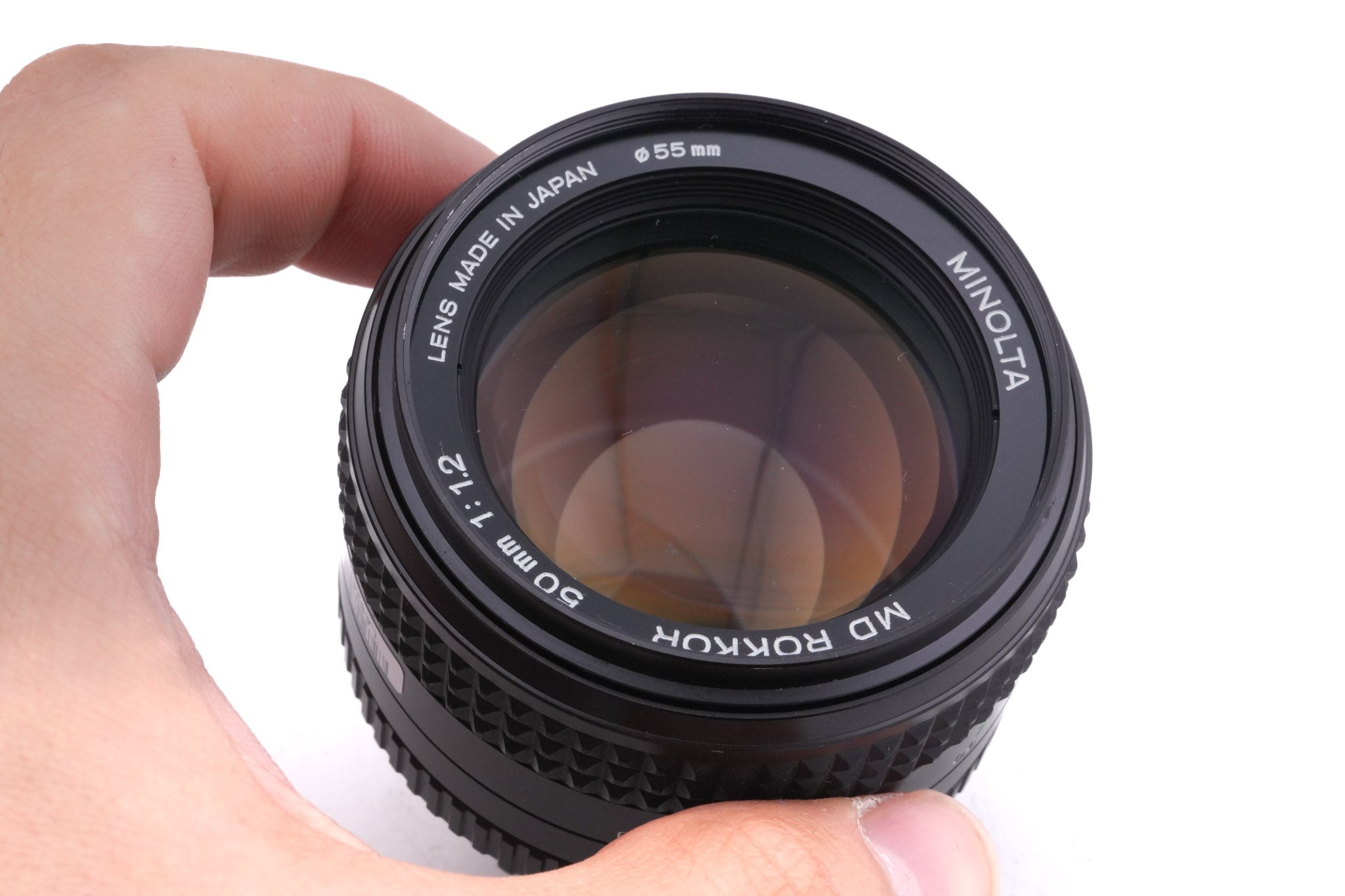 Minolta 50mm f1.2 MD Rokkor