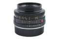 Leica 50mm f2 Summicron-R (Type I) (1-Cam) (11218) + Lens Hood (35mm f2.8 R / 50mm f2 R) (12564)