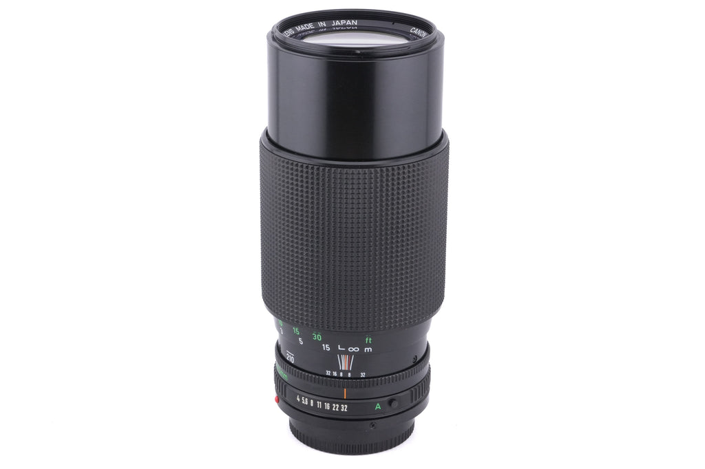 Canon 70-210mm f4 FDn + BT-58 Lens Hood