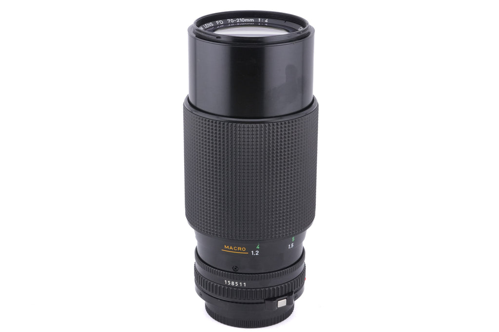 Canon 70-210mm f4 FDn + BT-58 Lens Hood