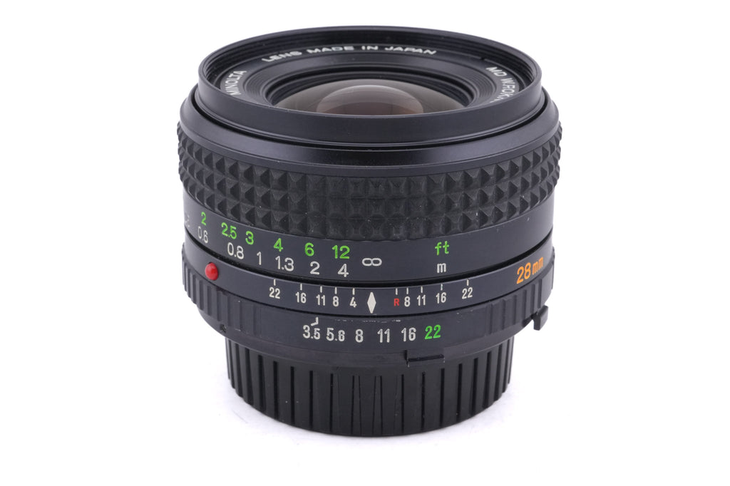Minolta 28mm f3.5 MD W.Rokkor