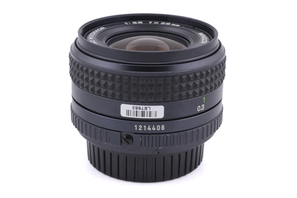 Minolta 28mm f3.5 MD W.Rokkor