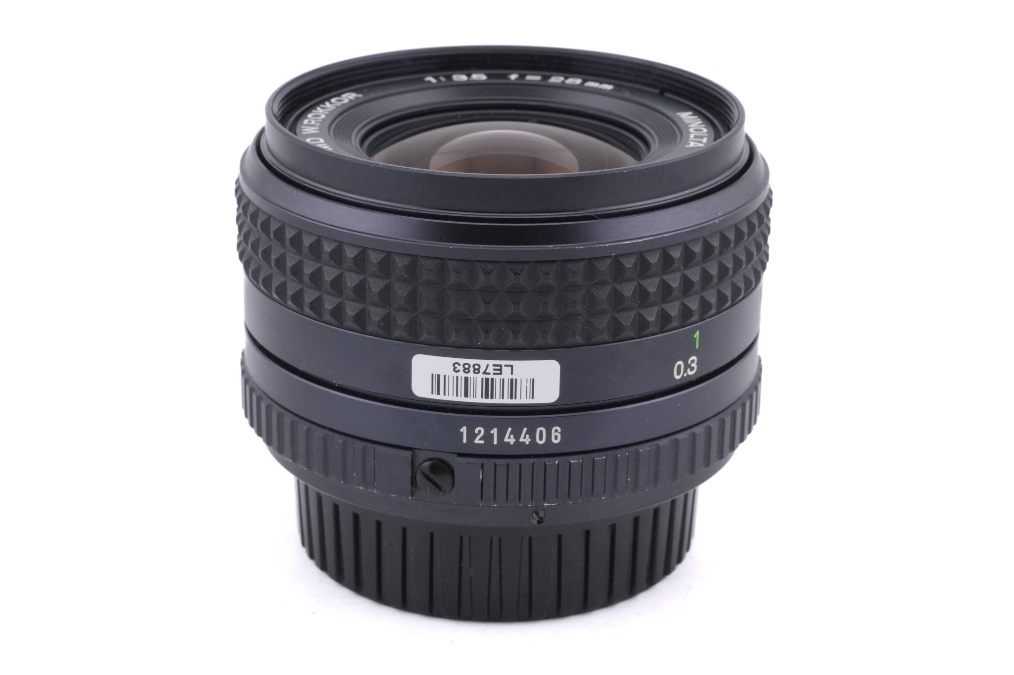 Minolta 28mm f3.5 MD W.Rokkor