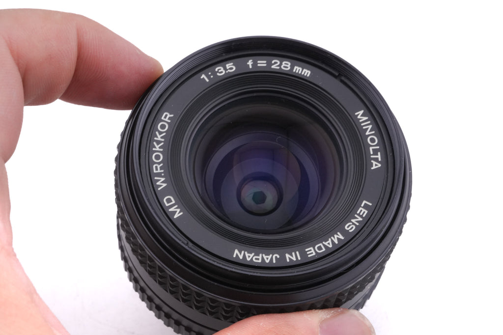 Minolta 28mm f3.5 MD W.Rokkor