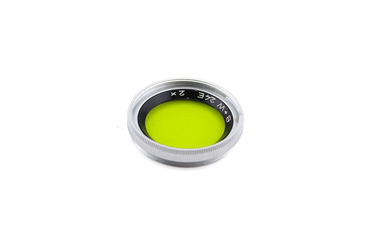 B+W 24mm (B00) Yellow-Green Filter 2x - Accessory