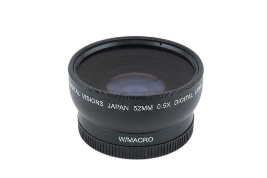 Generic 52mm 0.5x Wide Angle Converter Digital Visions Japan - Accessory