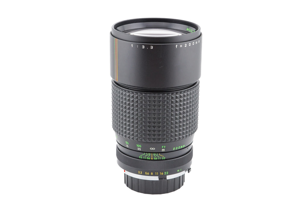 Makinon 200mm f3.3 Auto Multi-Coated