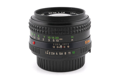 Minolta 50mm f1.4 MD Rokkor