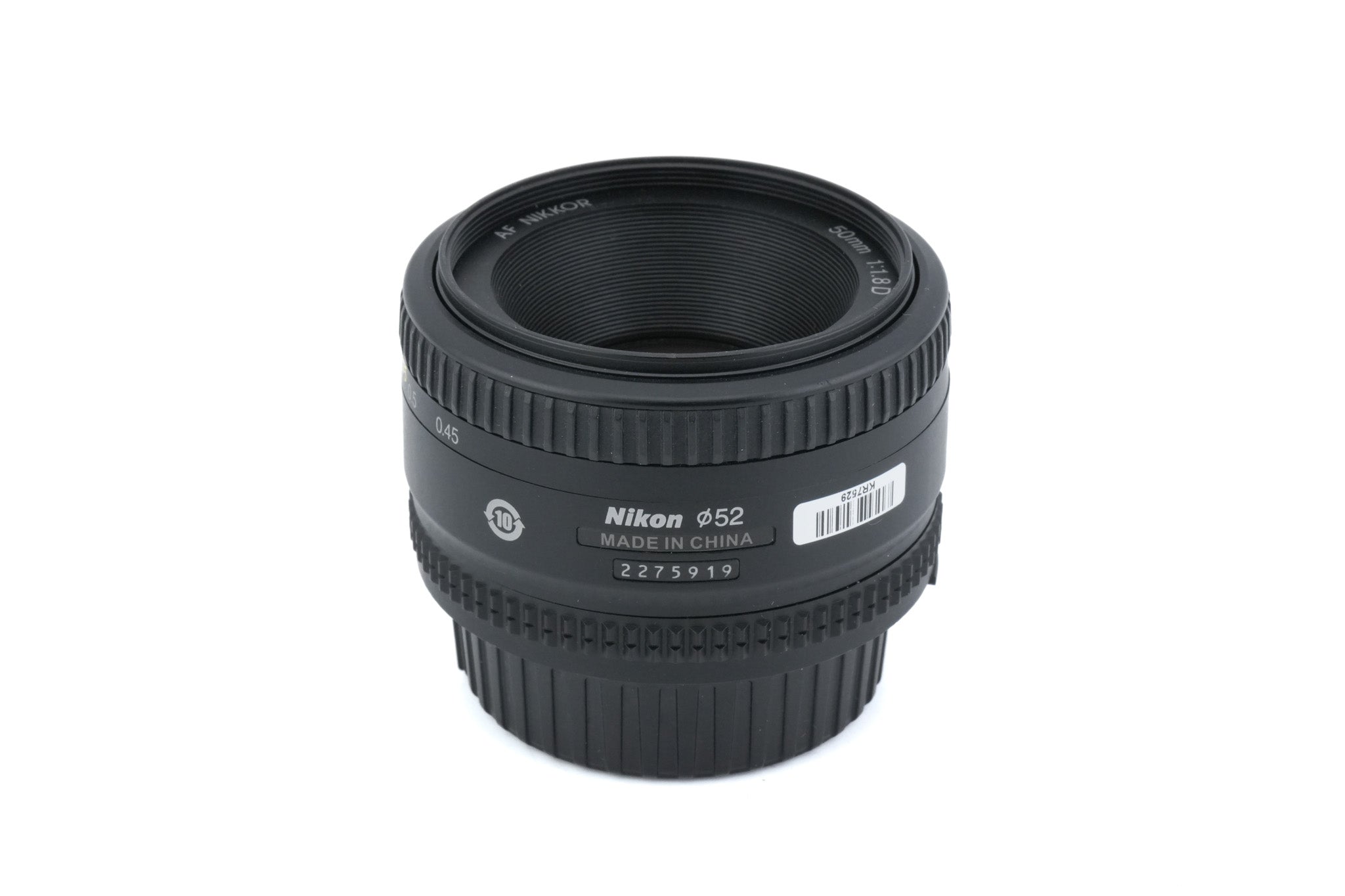 Nikon 50mm f1.8 AF Nikkor D - Lens – Kamerastore