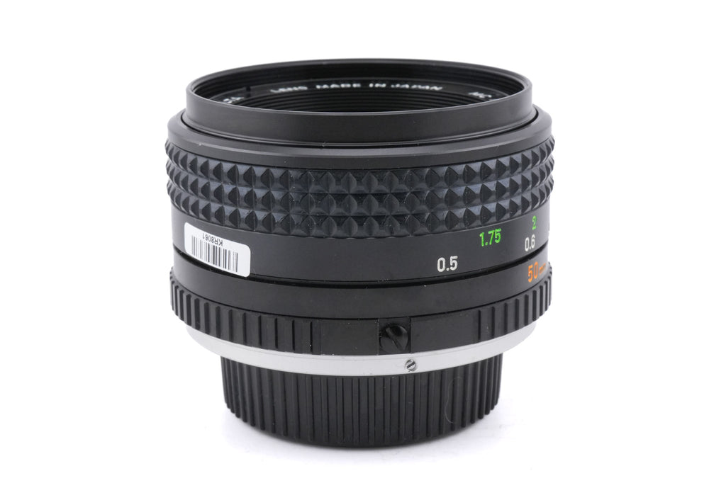 Minolta 50mm f1.7 MC Rokkor-PF