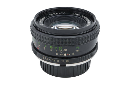 Minolta 50mm f2 MC Rokkor-PF