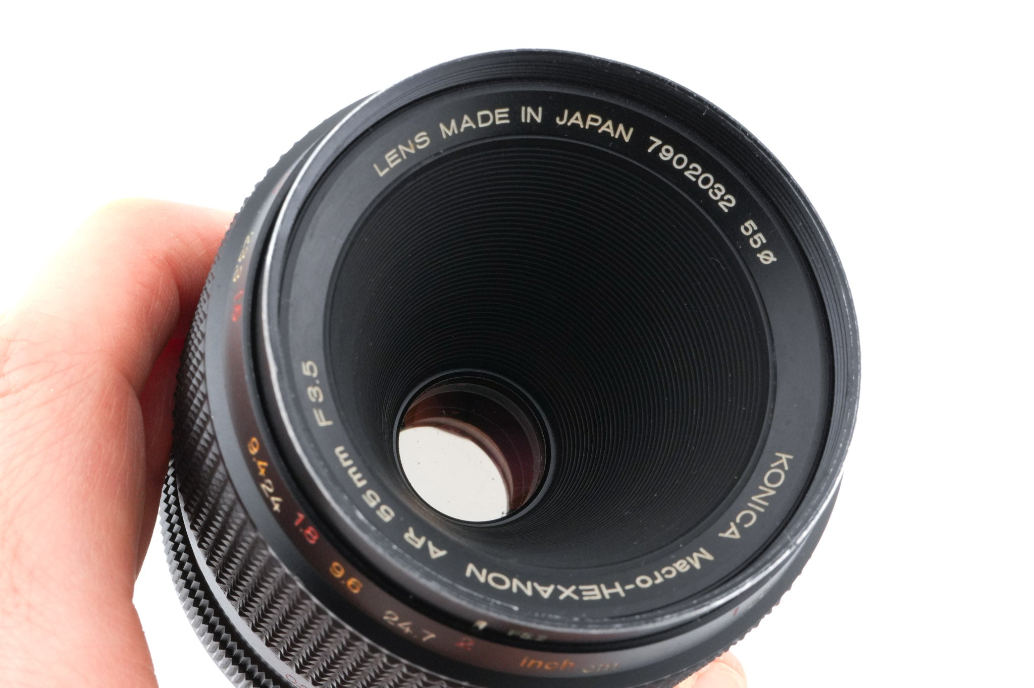 Konica 55mm f3.5 Macro-Hexanon AR