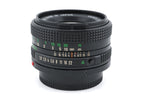Canon 50mm f1.8 FDn