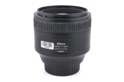 Nikon 85mm f1.8 AF-S Nikkor G
