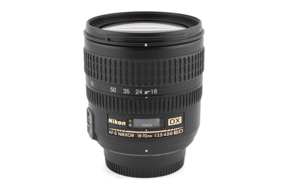 Nikon 18-70mm f3.5-4.5 AF-S Nikkor G ED