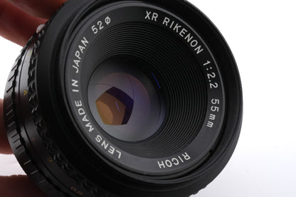 Ricoh 55mm f2.2 XR Rikenon