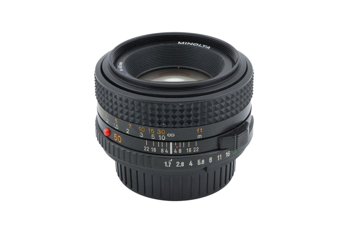 Minolta 50mm f1.7 MD