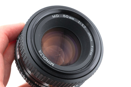 Minolta 50mm f1.7 MD