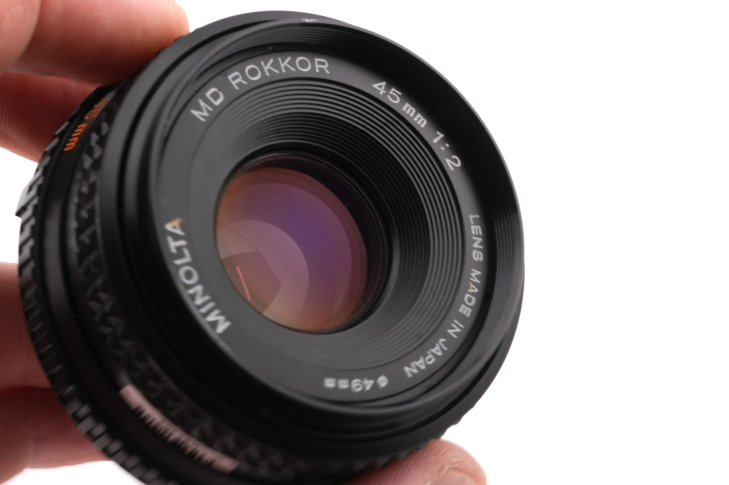Minolta 45mm f2 MD Rokkor
