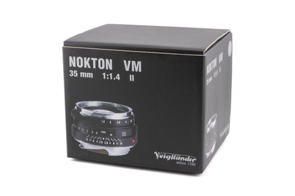 Voigtländer 35mm f1.4 Nokton Classic VM II SC