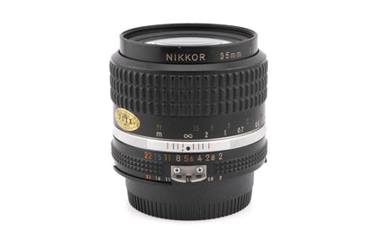 Nikon 35mm f2 Nikkor AI-S