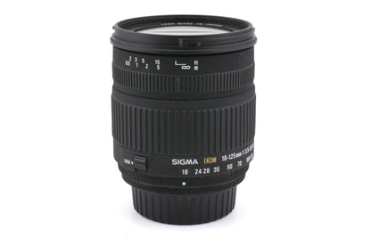 Sigma 18-125mm f3.5-5.6 DC