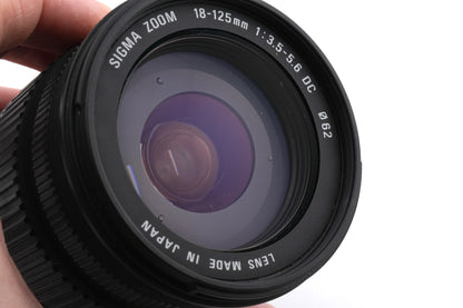 Sigma 18-125mm f3.5-5.6 DC
