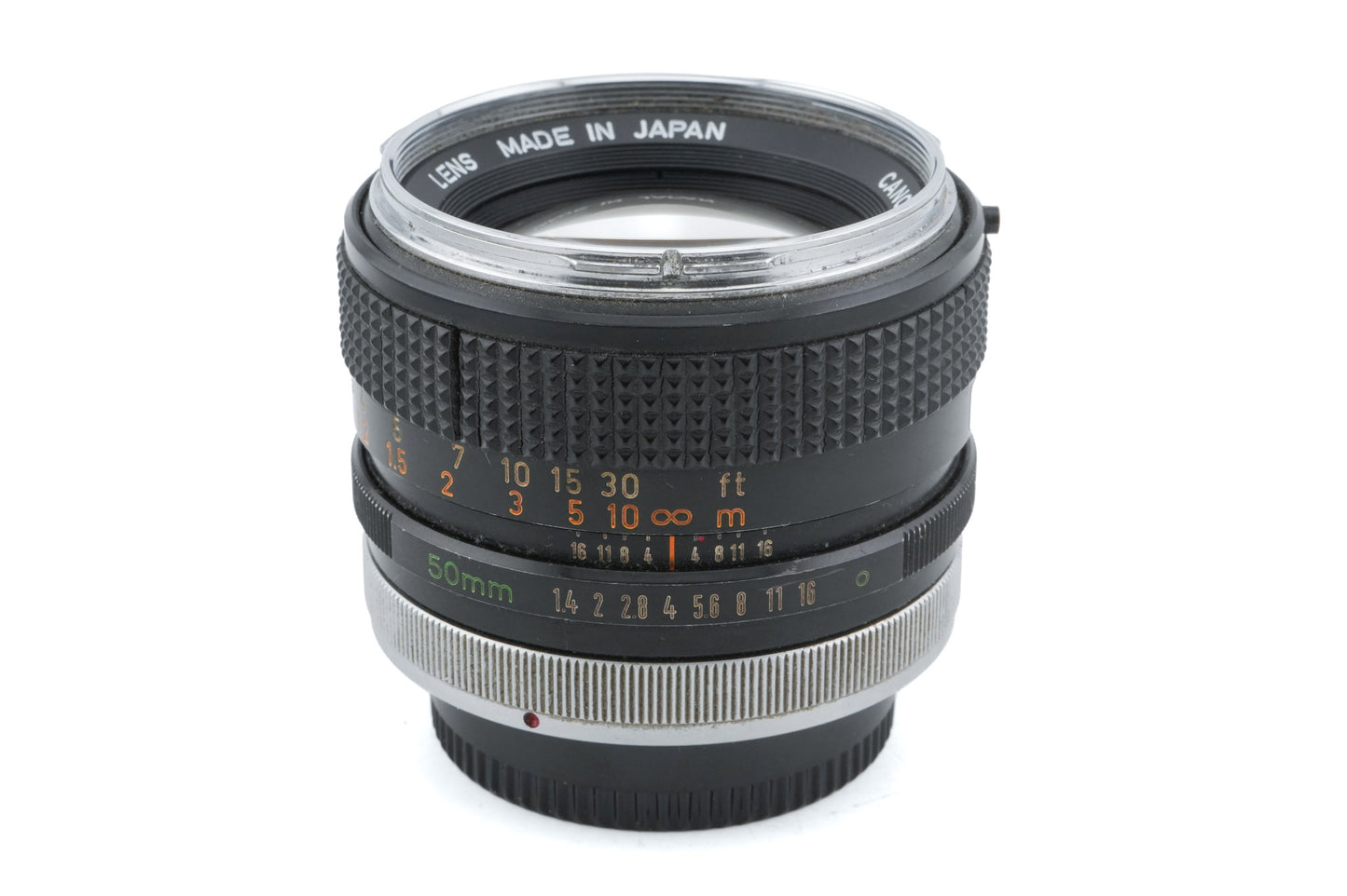Canon 50mm f1.4 Chrome Nose