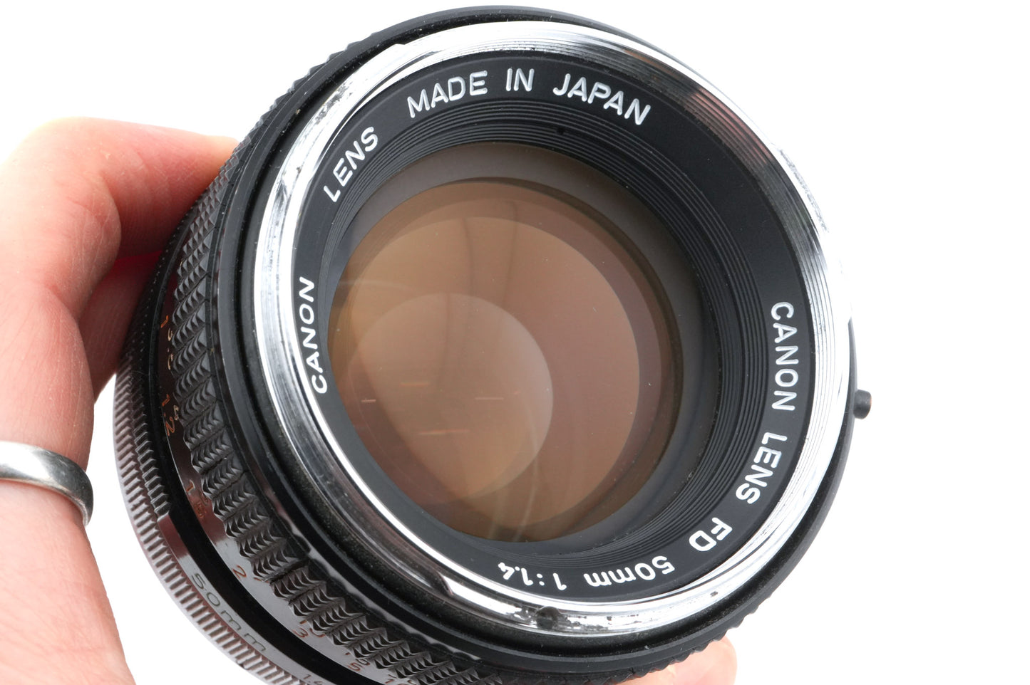 Canon 50mm f1.4 Chrome Nose