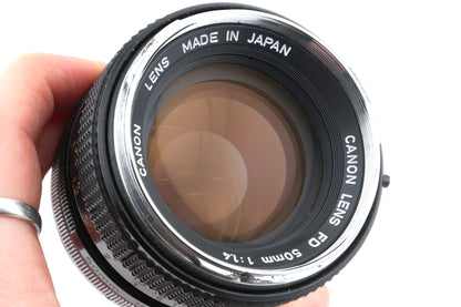 Canon 50mm f1.4 Chrome Nose