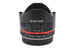 Samyang 8mm f2.8 UMC Fisheye