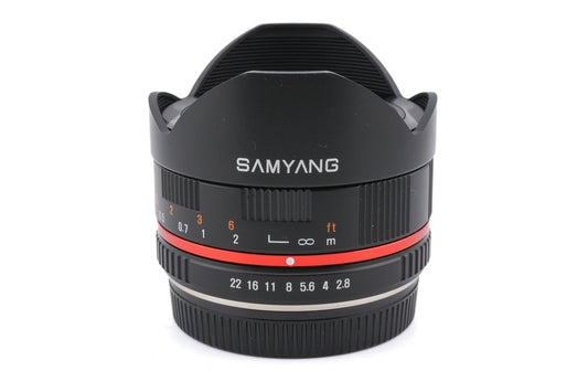 Samyang 8mm f2.8 UMC Fisheye