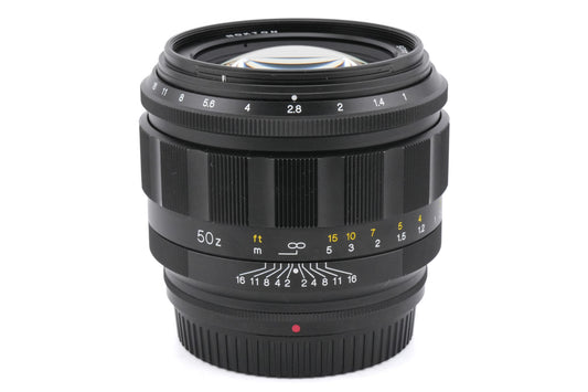 Voigtländer 50mm F1.0 Nokton Aspherical Z