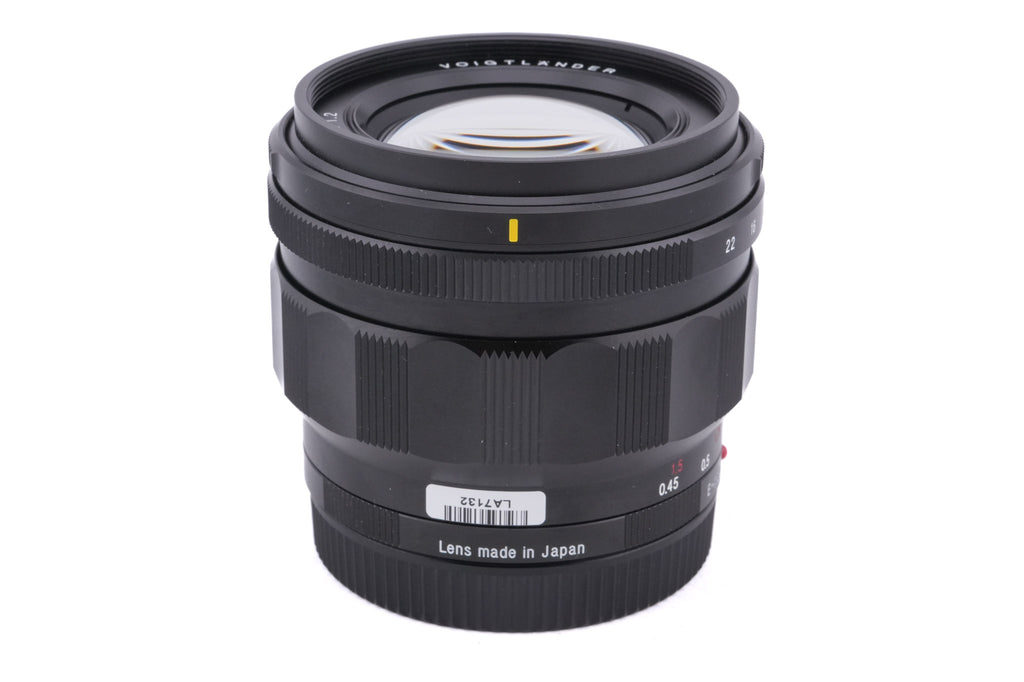 Voigtländer 50mm f1.2 Nokton Aspherical