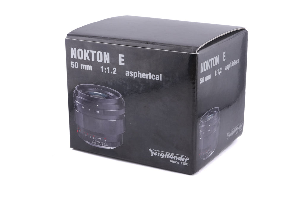 Voigtländer 50mm f1.2 Nokton Aspherical