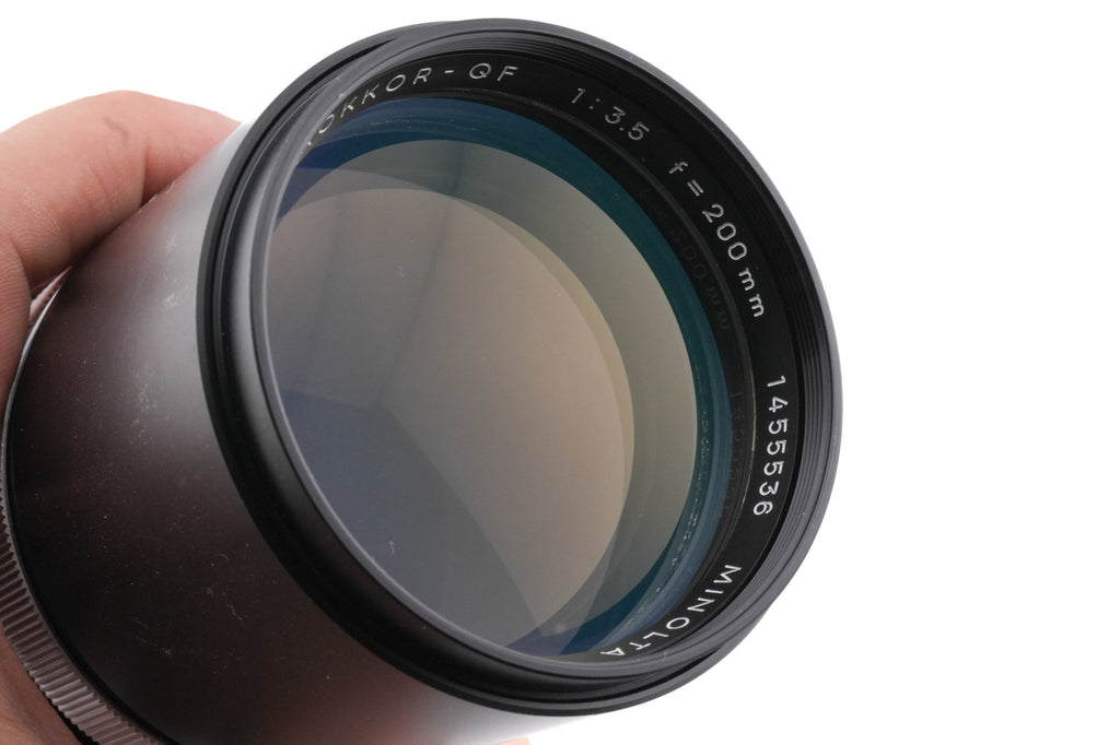 Minolta 200mm f3.5 MC Tele Rokkor-QF