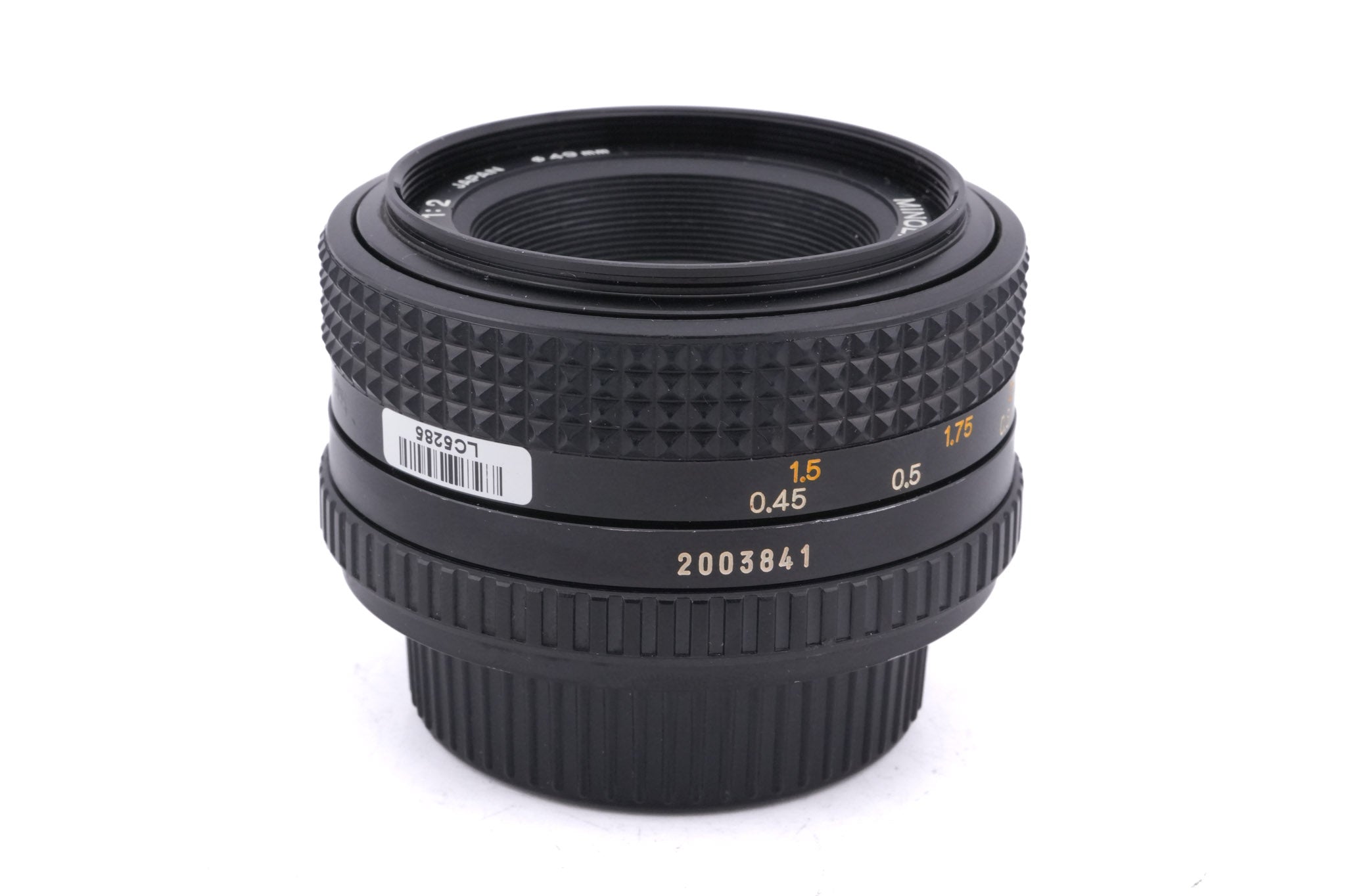 Minolta 50mm f2 MD