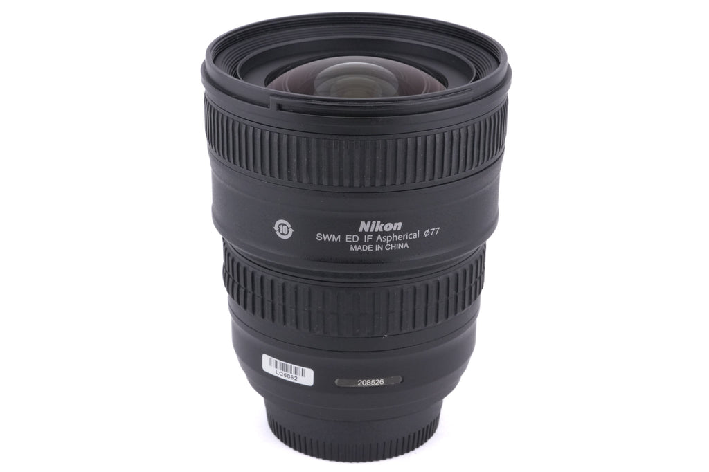 Nikon 18-35mm f3.5-4.5 AF-S Nikkor G ED