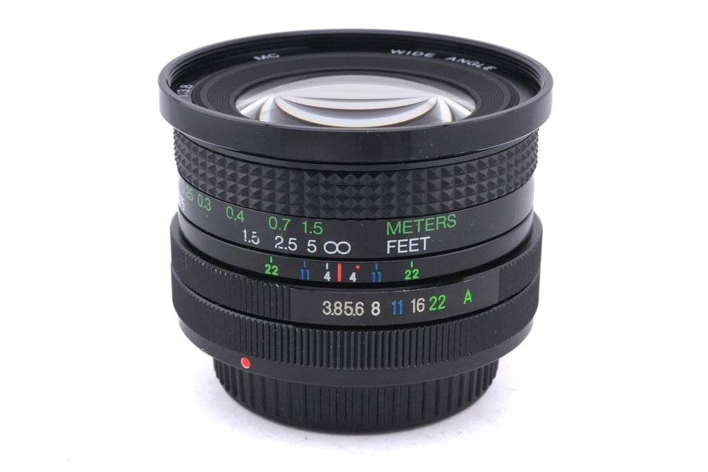 Vivitar 19mm f3.8 MC Wide Angle