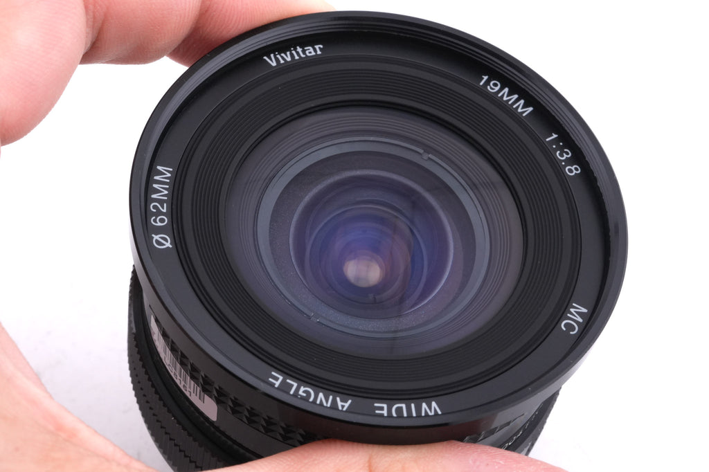 Vivitar 19mm f3.8 MC Wide Angle