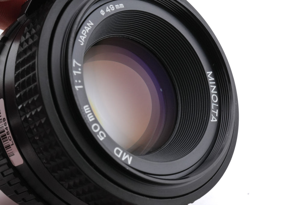 Minolta 50mm f1.7 MD