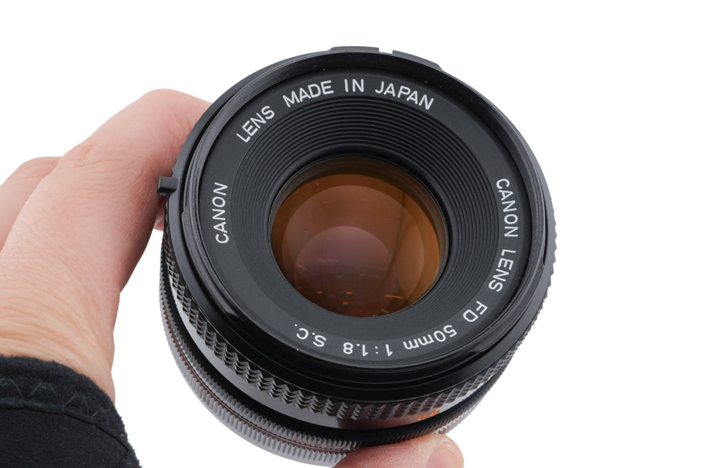 Canon 50mm f1.8 S.C.