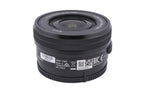 Sony 16-50mm f3.5-5.6 PZ OSS (SELP1650)