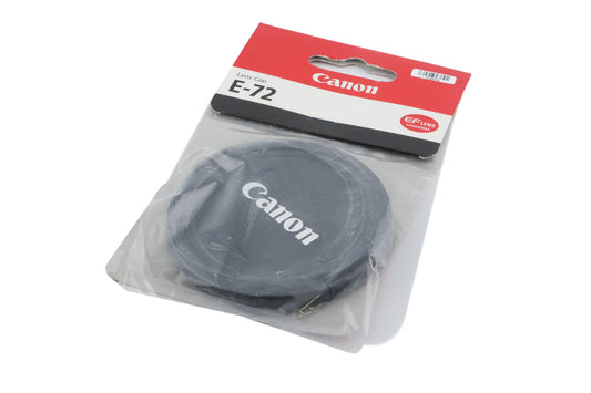 Canon 72mm Lens Cap E-72 - Accessory