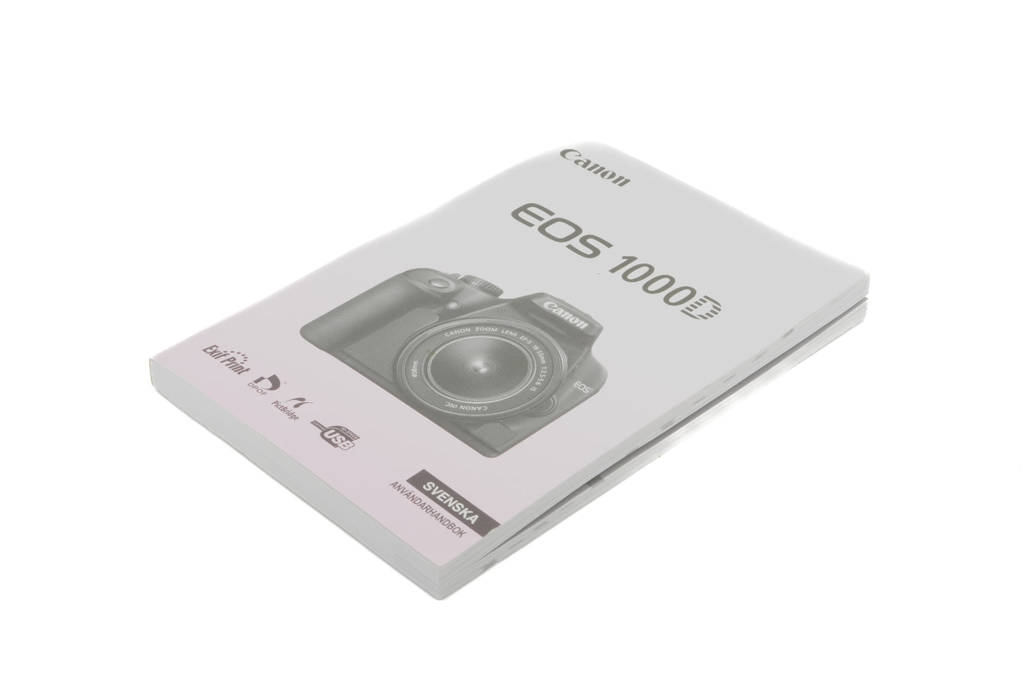 Canon 1000D Instructions