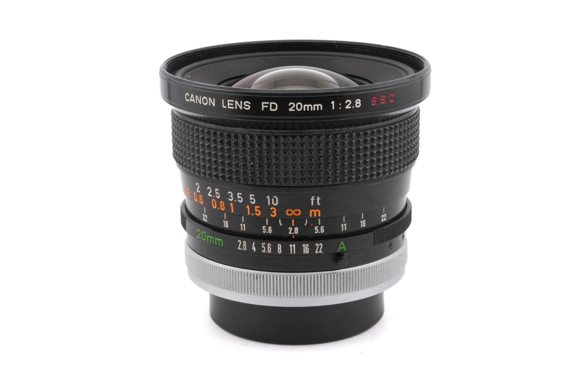 【極美品】動作◎ Canon FD 24mm F2.8 S.S.C 997 Canon FD 24mm f2.8 S.S.C Manual Focus Wide Angle Lens -Small