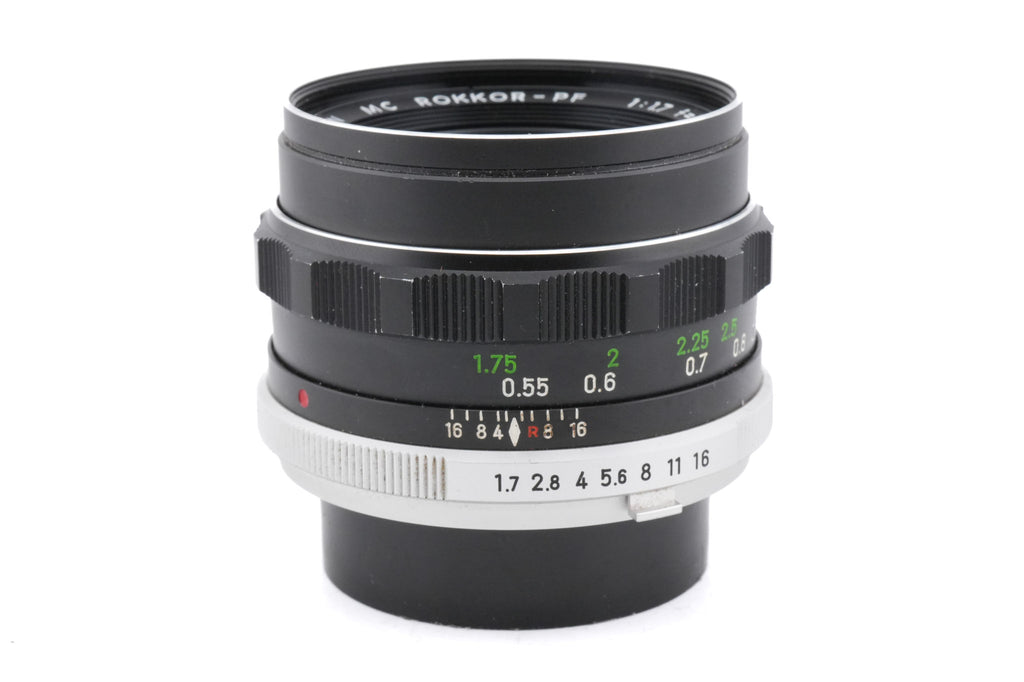 Minolta 55mm f1.7 MC Rokkor-PF